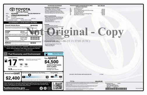 2021 Toyota 4Runner SR5 Premium