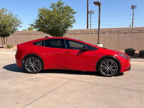 Supersonic Red 2025 Toyota Prius Limited