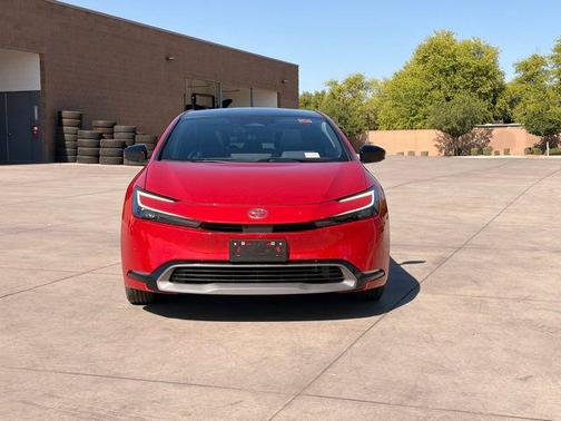 Supersonic Red 2025 Toyota Prius Limited
