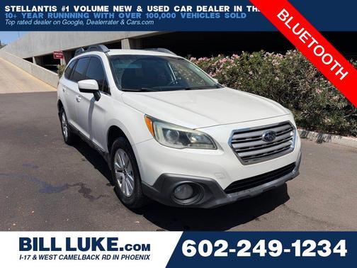 Crystal White Pearl 2015 Subaru Outback 2.5i Premium