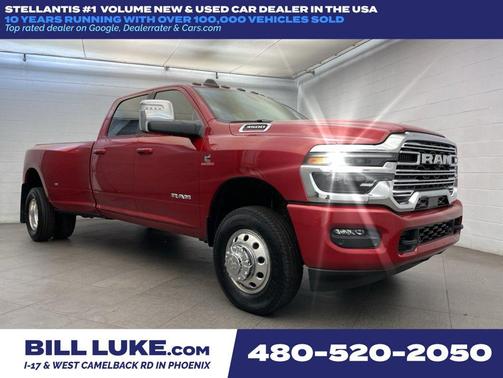 Molten Red Pearlcoat 2026 RAM 3500 Laramie Crew Cab 4x4 8' Box