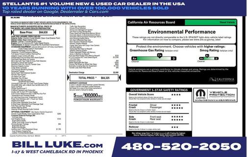 2025 RAM 2500 Laramie Crew Cab 4x4 8' Box