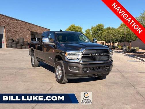 Crystal Metallic 2024 RAM 2500 Laramie Crew Cab 4x4 6'4' Box