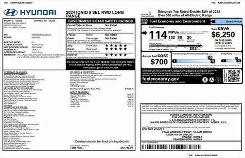 2024 Hyundai IONIQ 5 SEL