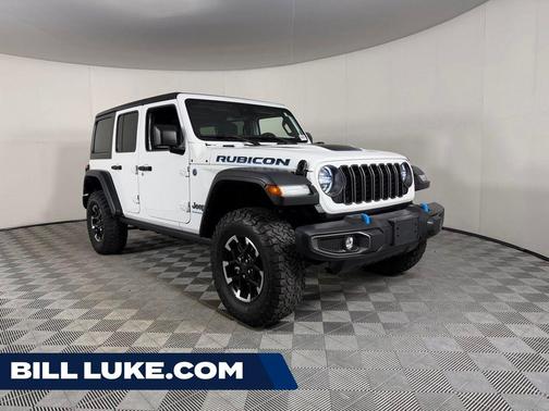 Bright White Clearcoat 2024 Jeep Wrangler 4xe Rubicon