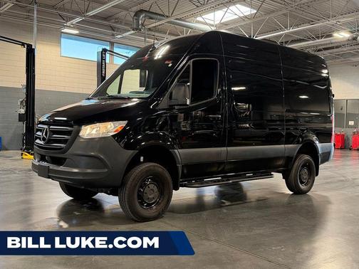 Jet Black 2024 Mercedes-Benz Sprinter 2500 Standard Roof