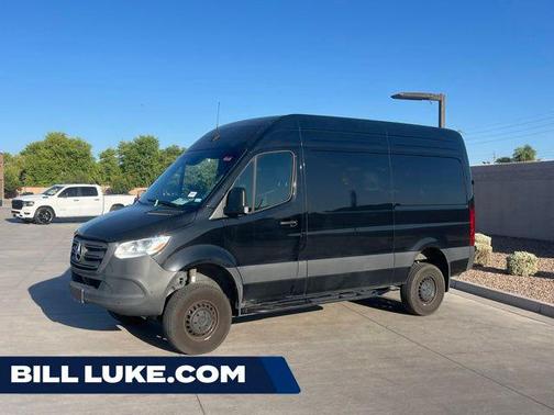 Jet Black 2024 Mercedes-Benz Sprinter 2500 Standard Roof