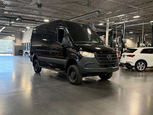 Jet Black 2024 Mercedes-Benz Sprinter 2500 Standard Roof