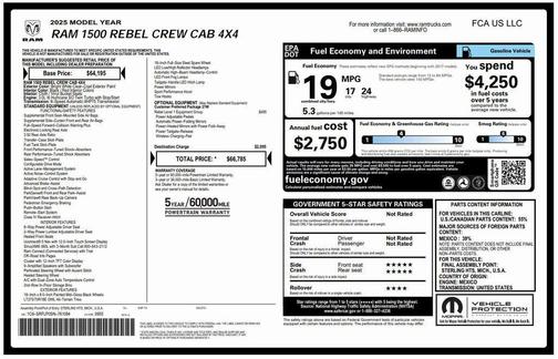 2025 RAM 1500 Rebel