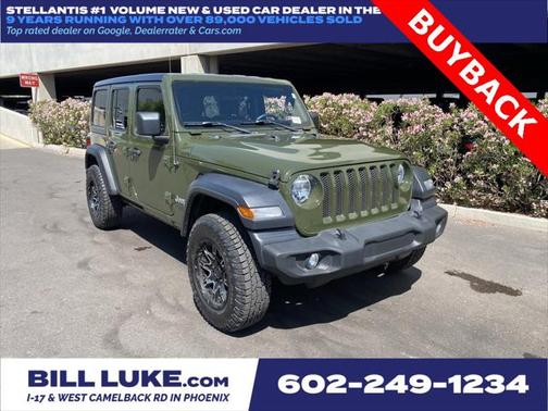 2020 Jeep Wrangler Unlimited Sport