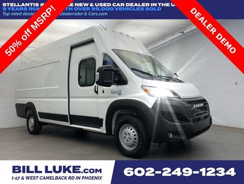 Bright White Clearcoat 2025 RAM ProMaster 3500 High Roof