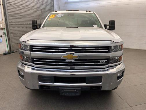 White 2015 Chevrolet Silverado 3500 LTZ
