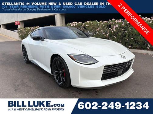 White Pearl 2024 Nissan Z Performance Manual