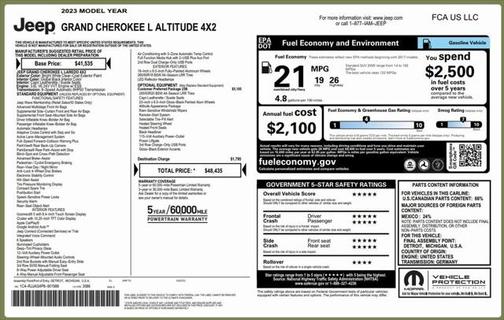 2023 Jeep Grand Cherokee L Altitude