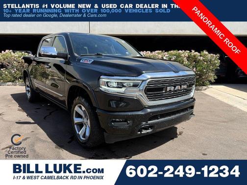 Diamond Black Crystal Pearlcoat 2021 RAM 1500 Limited