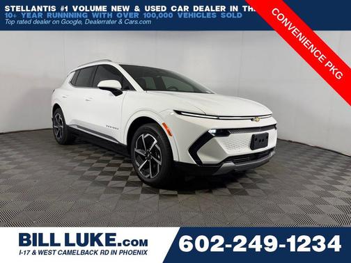 Summit White 2025 Chevrolet Equinox EV LT