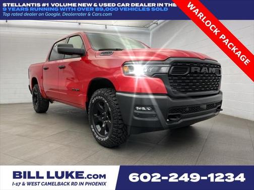 2025 RAM 1500 Warlock Crew Cab 4x4 5'7' Box
