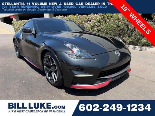 Magnetic Black 2016 Nissan 370Z NISMO Tech