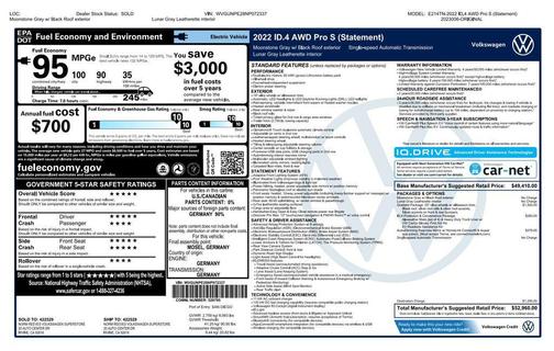 2022 Volkswagen ID.4 AWD Pro S