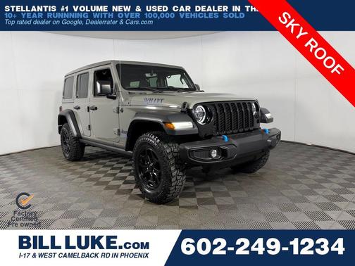 Sting-Gray Clearcoat 2023 Jeep Wrangler 4xe Base