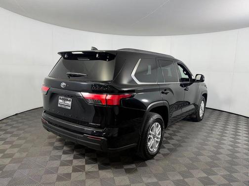 Midnight Black Metallic 2025 Toyota Sequoia SR5