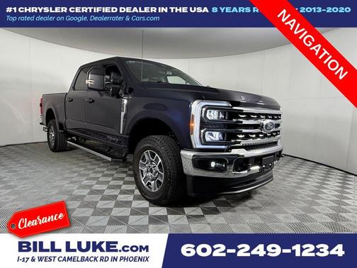 Antimatter Blue Metallic 2025 Ford F-250 Lariat