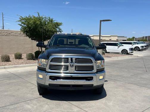 Granite Crystal Metallic Clearcoat 2018 RAM 3500 Big Horn Crew Cab 4x4 8' Box