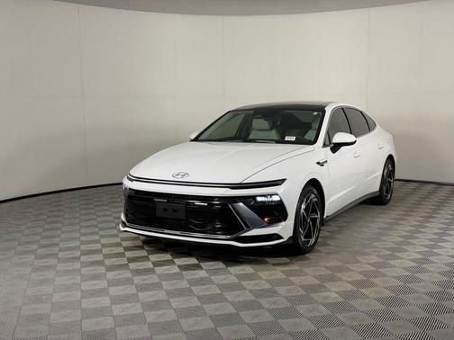 Serenity White 2025 Hyundai SONATA SEL