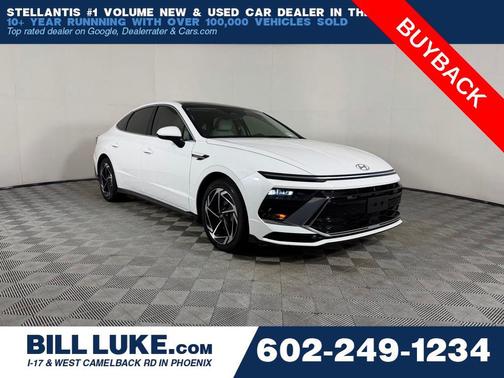 Serenity White 2025 Hyundai SONATA SEL