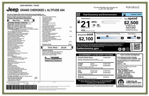 2023 Jeep Grand Cherokee L Altitude