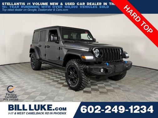 Granite Crystal Metallic Clearcoat 2023 Jeep Wrangler 4xe Base