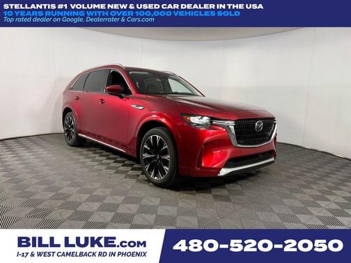 Soul Red Crystal Metallic 2024 Mazda CX-90 3.3 Turbo S