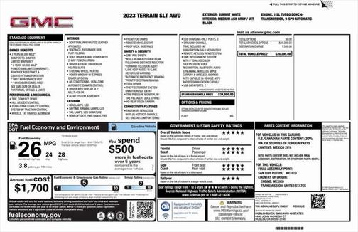 2023 GMC Terrain SLT