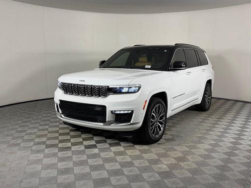 Bright White Clearcoat 2025 Jeep Grand Cherokee L Summit Reserve