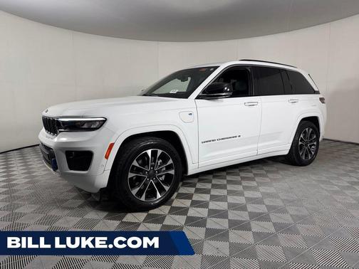 Bright White Clearcoat 2023 Jeep Grand Cherokee 4xe Overland