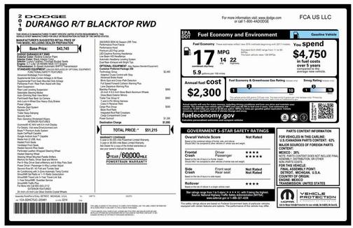 2018 Dodge Durango R/T