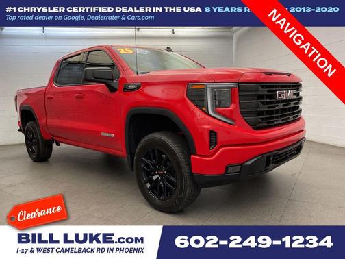 Cardinal Red 2025 GMC Sierra 1500 Elevation
