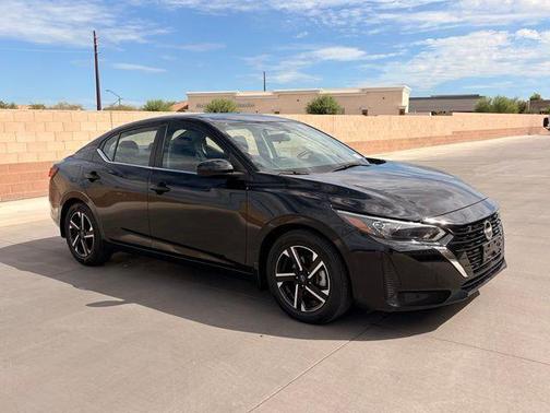 Super Black 2025 Nissan Sentra SV