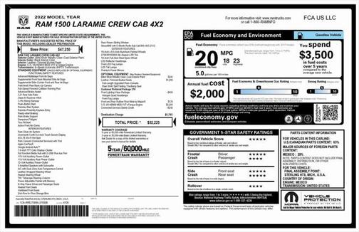 2022 RAM 1500 Laramie