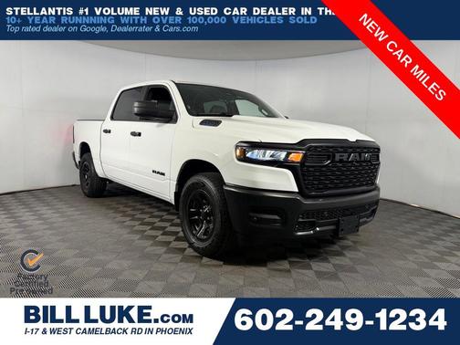 Bright White Clearcoat 2025 RAM 1500 Tradesman