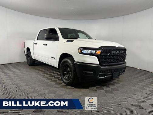 Bright White Clearcoat 2025 RAM 1500 Tradesman