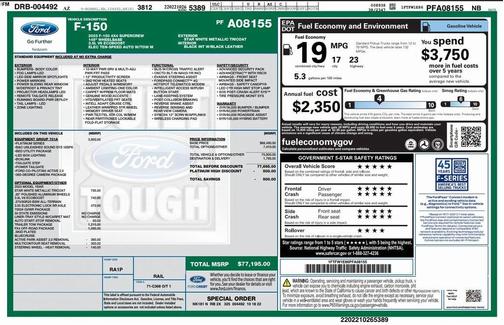 2023 Ford F-150 Platinum