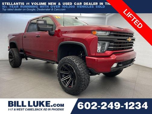 Cherry Red 2021 Chevrolet Silverado 2500 High Country