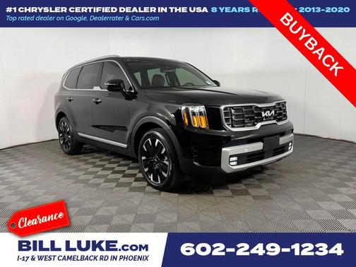 Ebony Black 2024 Kia Telluride SX