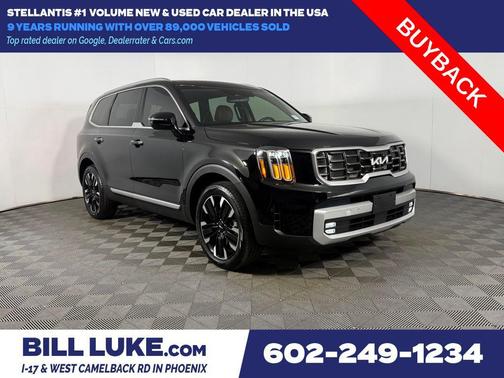 Ebony Black 2024 Kia Telluride SX