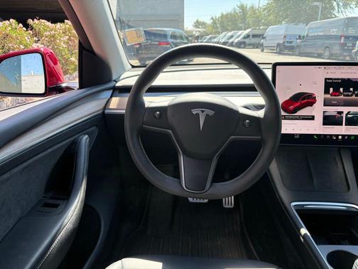 Red Multi-Coat 2023 Tesla Model Y Performance Dual Motor All-Wheel Drive