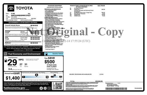 2021 Toyota C-HR XLE