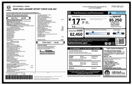 2019 RAM 1500 Laramie