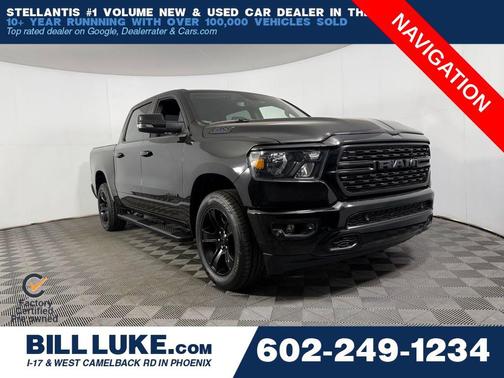 Diamond Black Crystal Pearlcoat 2023 RAM 1500 Big Horn/Lone Star