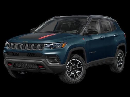 Hydro Blue Pearlcoat 2026 Jeep Compass Trailhawk